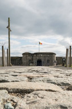 Breendonk - Belçika - 16 Nisan 2021: Fort Breendonk 2..