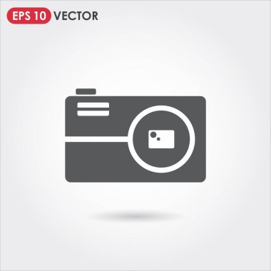 kamera tek vektör simgesi