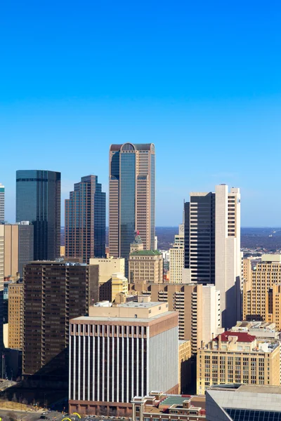 stock image Dallas downtown skyscrapers