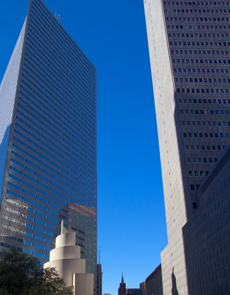 Dallas skyskrapor i centrum — Stockfoto