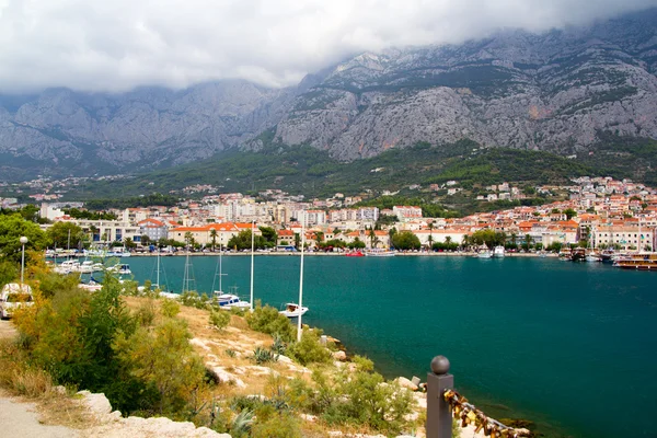 Makarska Riviera panorama — Stockfoto