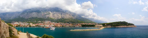 Makarska Riviera panorama — Stockfoto