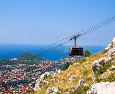 Dubrovnik havadan görünümü