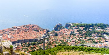 Dubrovnik havadan görünümü