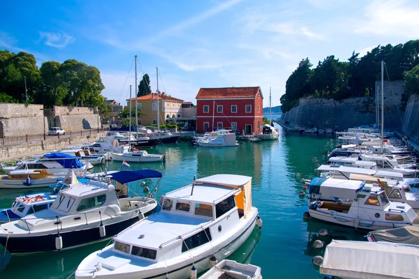 Town Zadar marina — Stock Photo, Image