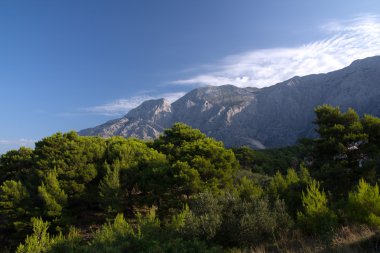 Biokovo Dağı aralığı