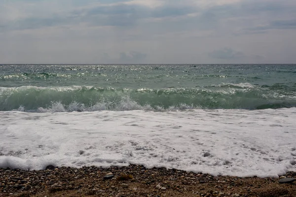 Sea Coast View Waves — Stock Photo, Image