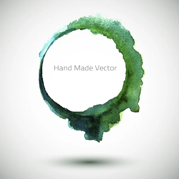 Vektör el yapımı suluboya yüzük
