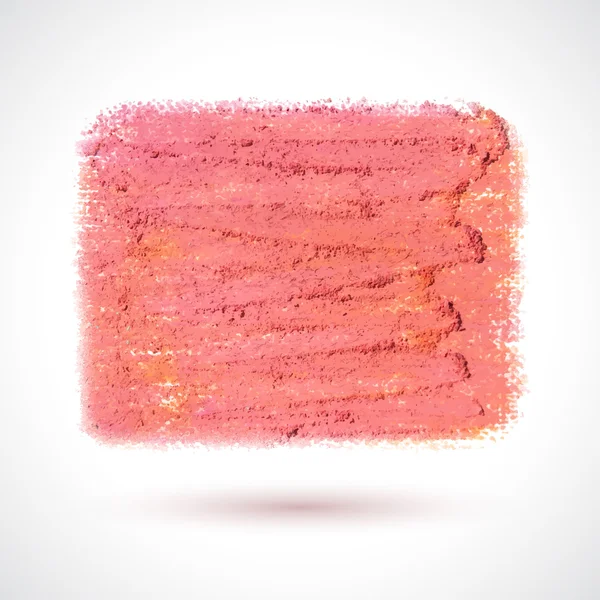 Vector arte cepillo rosa — Vector de stock