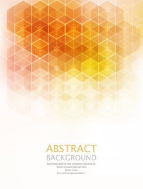 Vektör Soyut geometrik arkaplan. Şablon broşür tasarımı