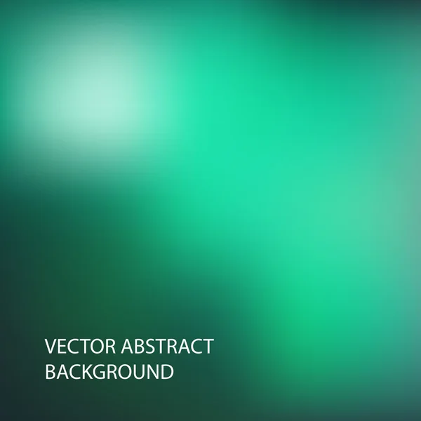 Grön oskärpa bakgrund. Vektor illustration — Stock vektor