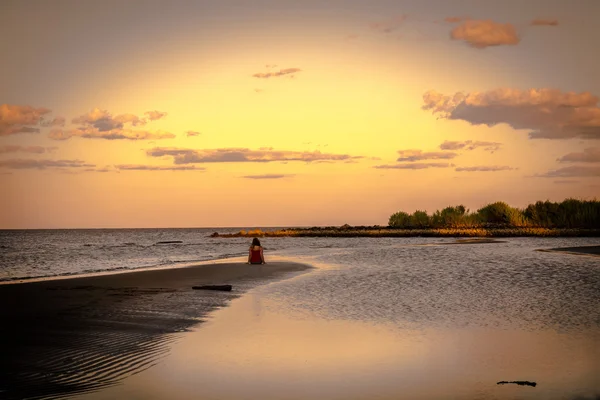 Chesapeake Bay Sunset — Stock fotografie