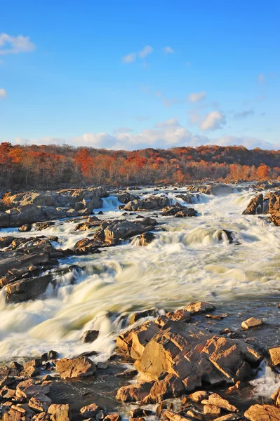 Great Falls Maryland no outono — Fotografia de Stock