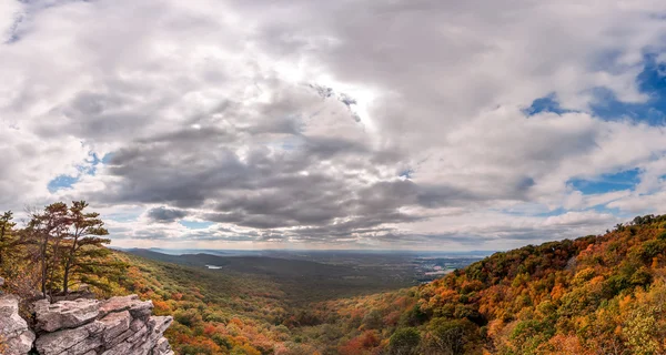 Paesaggio autunnale della montagna degli Appalachi — Foto Stock