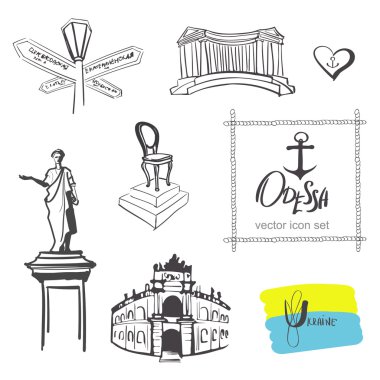 Odessa print clipart