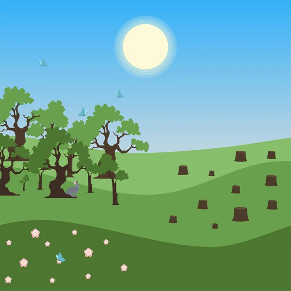 Orman gezegenimizin akciğerleri ve ormansızlaşma gezegenimizi öldürüyor. Her birimiz bir ağaç dikersek çok iyi olur. Böylece gezegenimizi kurtarabileceğiz..