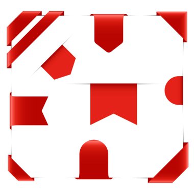 Sancak beyaz arkaplanda izole edilmiş vektör tasarımı çizimi