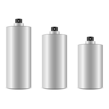 Beyaz arkaplanda izole edilmiş vücut sprey vektör tasarımı çizimi