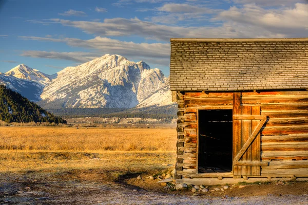 Mountain Cabin Close Up — Stock Photo, Image