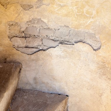 Eski misyon taş merdiven