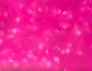 Güzel soyut zengin pembe bokeh. Şenlik havası. Sevgililer Günü.