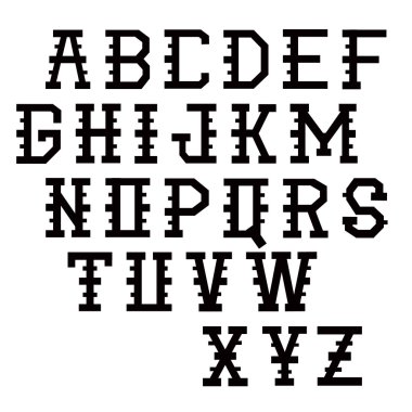 İngilizce yazı tipi