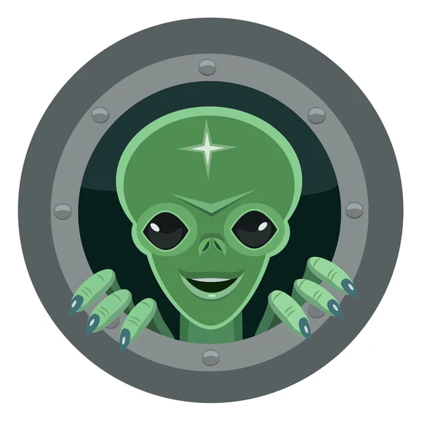 Yabancı pencereden görünüyor