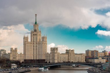 Moskova 'daki Zaryadye Eğlence Parkının fotoğrafı.