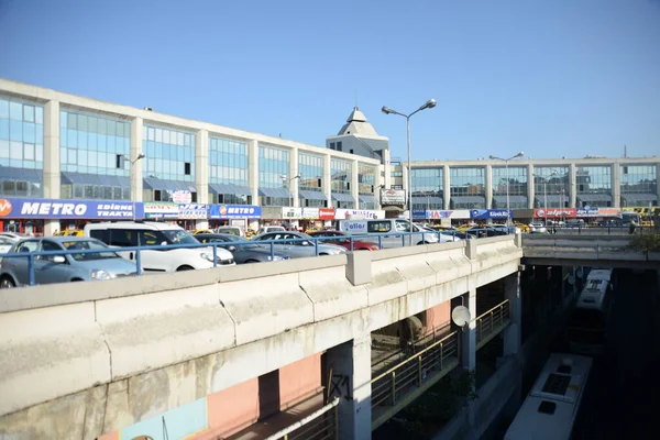 Esenler Coach Terminal Istanbul Turkije Augustus 2018 Uitzicht Vanaf Hoofdbusterminal — Stockfoto