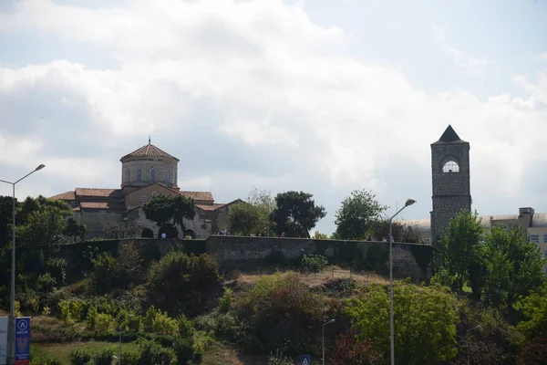 Trabzon Türkei September 2018 Die Moschee Der Hagia Sophia Ayasofya — Stockfoto