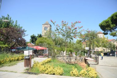 TRABZON, TURKEY - SEPTEMBER 02, 2018: Trabzon, Türkiye 'deki Ayasofya Camii.