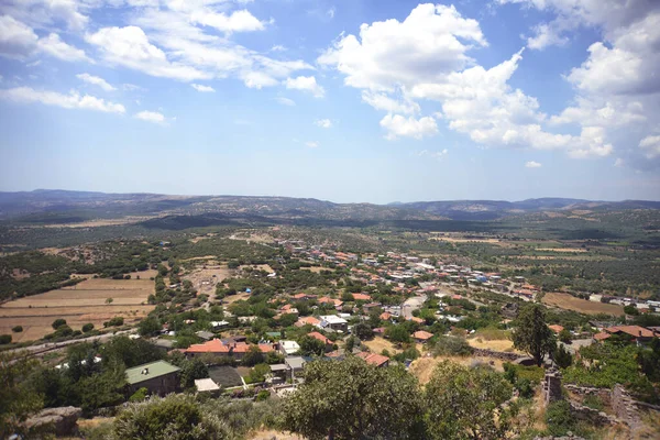 Antik Şehir Tapınağı 'nın Geniş Atletizm Atena, Assos, Çanakkale, Türkiye