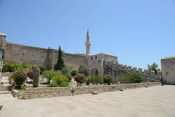 2018 Cesme Turkey Jly 2018 Old Ottoman Cesme Castle View — 스톡 사진