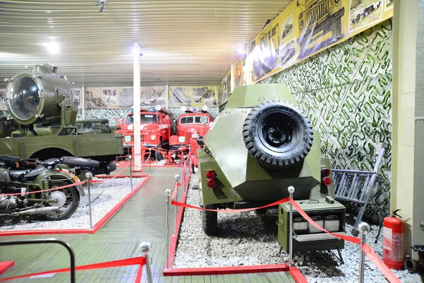 Zaporizhia Ukraine Maart 2019 Oude Militaire Auto Faeton Museum Van — Stockfoto