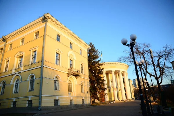 Ukrajina Kyjev 2019 Říjnový Palác Nebo Mezinárodní Centrum Kultury Umění — Stock fotografie