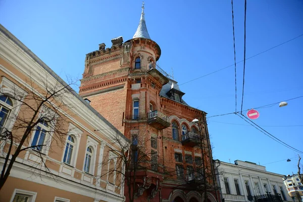 Kyiv Ukraine April 2019 Замок Барона Штайнгеля Будинок Лицаря Києві — стокове фото