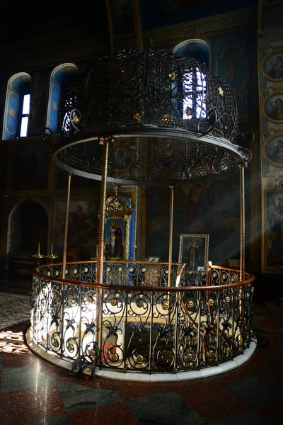 Kyiv Ukraine April 2019 Decoratieve Interieur Van Michael Golden Domed — Stockfoto