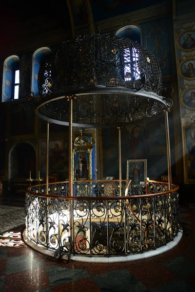 Kyiv Ukraine April 2019 Decoratieve Interieur Van Michael Golden Domed — Stockfoto