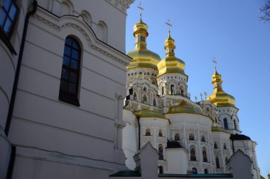 Ukrayna Kiev 'deki Uspenskiy Sobor Katedrali