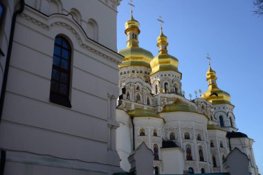 Ukrayna Kiev 'deki Uspenskiy Sobor Katedrali