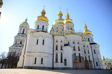 Ukrayna Kiev 'deki Uspenskiy Sobor Katedrali