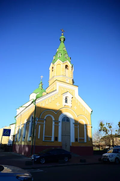 Quiiv Ucrânia Abril 2019 Igreja São Nicolau Naberezhny Podil Kiev — Fotografia de Stock