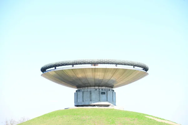 Quiiv Ucrânia Abril 2019 Monumento Chama Eterna Monumento Mãe Pátria — Fotografia de Stock