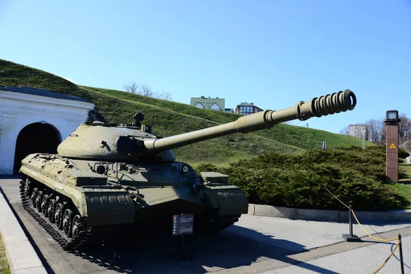 Kyiv Ukraine April 2019 Lokala Konfliktmuseet Krigsmaskiner Från Andra Världskriget — Stockfoto