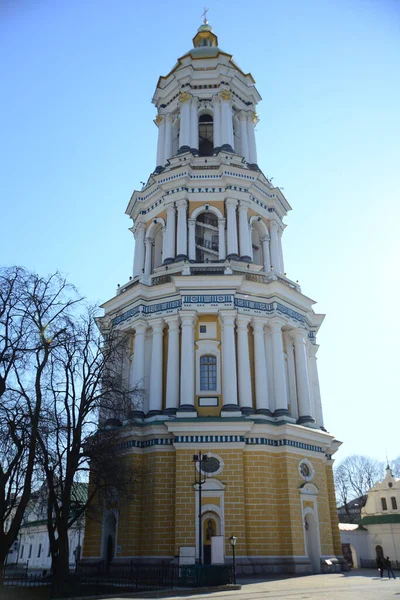 Great Lavra Bell Tower Uspenskiy Sobor Cathedral Kiev Ukraine — Stock Photo, Image