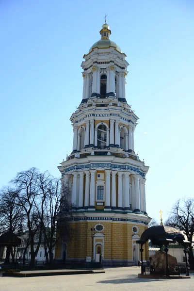 Great Lavra Bell Tower Uspenskiy Sobor Cathedral Kiev Ukraine — Stock Photo, Image