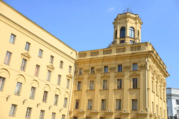 Minsk Belarus Abril 2019 Construção Comité Segurança Estado República Bielorrússia — Fotografia de Stock