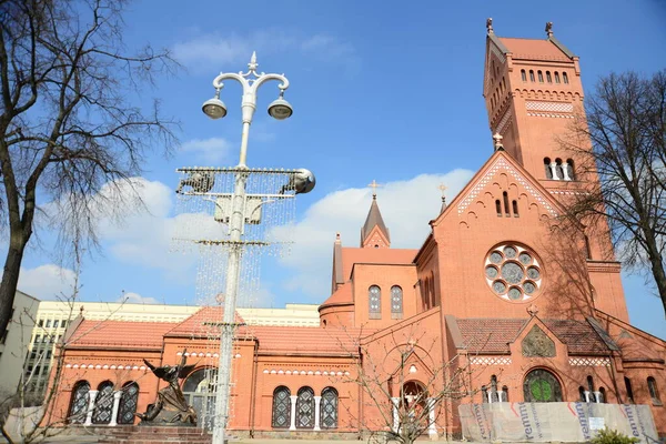 Minsk Belarus April 2019 Kirche Des Simeon Und Der Helena — Stockfoto