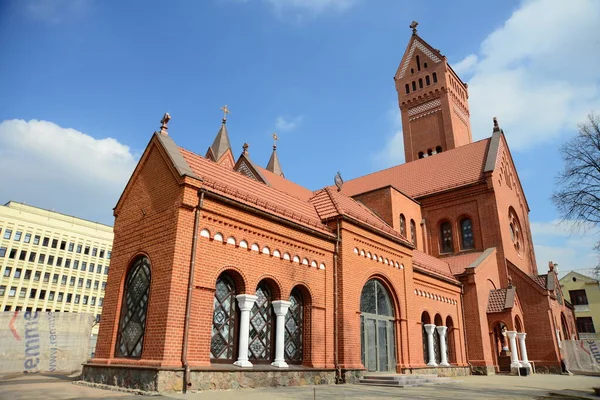 Minsk Belarus April 2019 Kirche Des Simeon Und Der Helena — Stockfoto