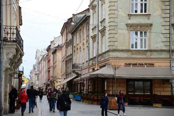 Lviv Ukraine April 2019 Lviv Stad Västra Ukraina Huvudstad Den — Stockfoto